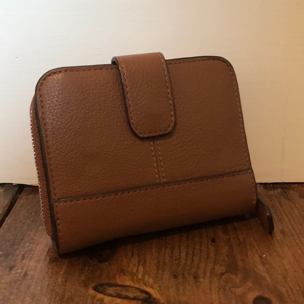 Brown Leather Coach Wallet